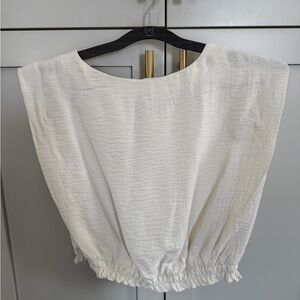 a new day Cream Women's Blouse